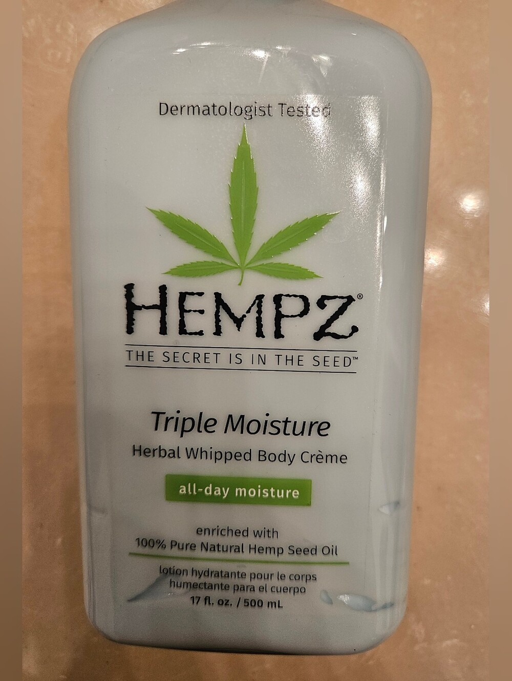Hempz Triple Moisture Body Moisturizer Creme Lotion 17 oz Lot of 3 - Picture 3 of 6